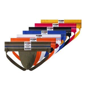 Jockstrap Wide Waistband Fashion Thongs Sexy G-string Men Bikini(1 pack(Any Size